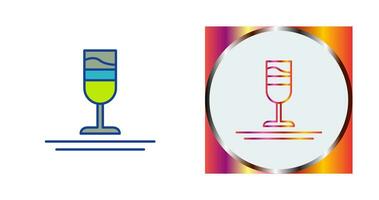 Rainbow Drink Vector Icon