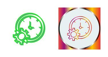 Time Setting Vector Icon