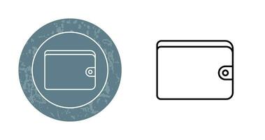 Unique Wallet Vector Icon