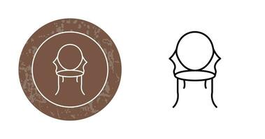 Ancient Chair Vector Icon