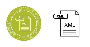 XML Vector Icon