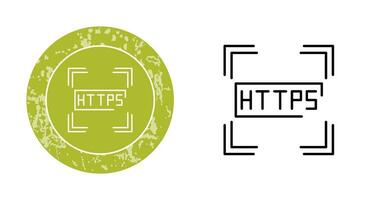 icono de vector de https