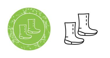 Unique Boots Vector Icon