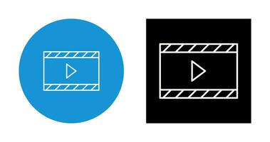 Unique Video and Animation Vector Icon