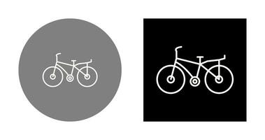 icono de vector de bicicleta