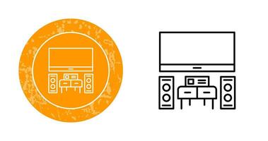 Home Theater Vector Icon