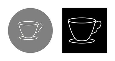 icono de vector de taza de té