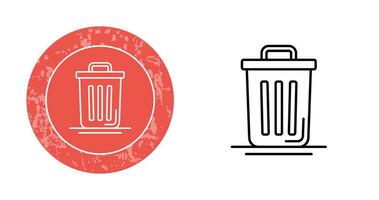 Trash Can Vector Icon