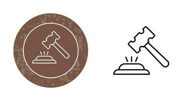 Gavel Vector Icon