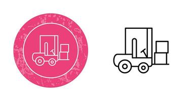 Forklifter Vector Icon