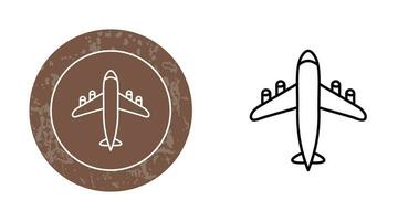 Flying Airplane Vector Icon