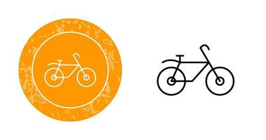 icono de vector de bicicleta