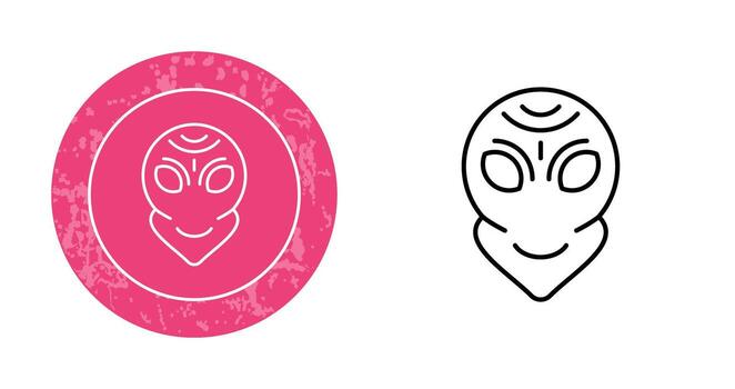 Alien Vector Icon