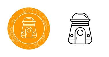 Space Capsule Vector Icon