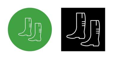 Gardening Boots Vector Icon