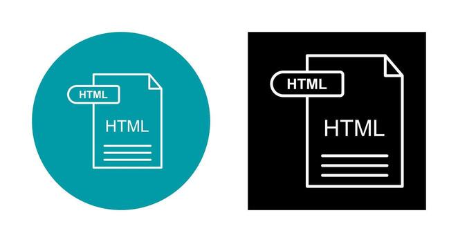 HTML Vector Icon