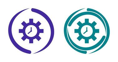 Unique Time Optimization Vector Icon