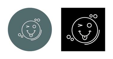 Tongue Out Vector Icon