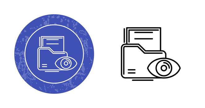 Data Visualization Vector Icon
