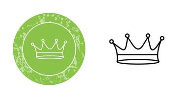 King Crown Vector Icon