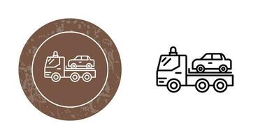 Tow Truck Vector Icon