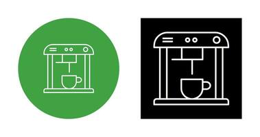 Unique Coffee Machine Vector Icon