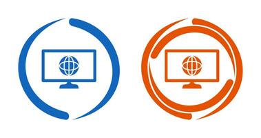 Unique Intranet Vector Icon