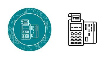 Pos Terminal Vector Icon