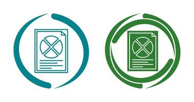 Pie Chart Vector Icon