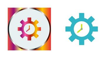 Unique Time Optimization Vector Icon