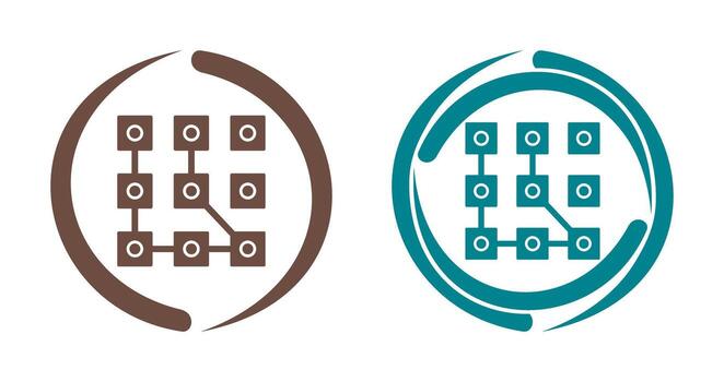 icono de vector de patrón