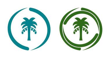 Coconut trees Vector Icon