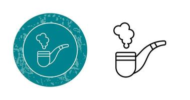 Smoke Pipe Vector Icon