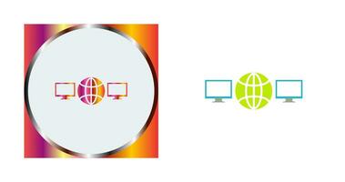 Unique Networks Vector Icon