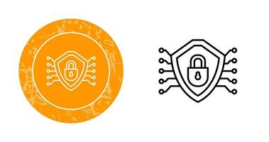 Cyber Security Vector Icon