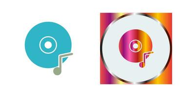 Music CD Vector Icon