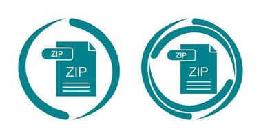 ZIP Vector Icon