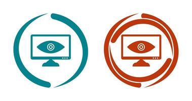 Unique Web Visibility Vector Icon