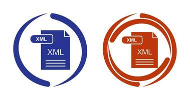 XML Vector Icon