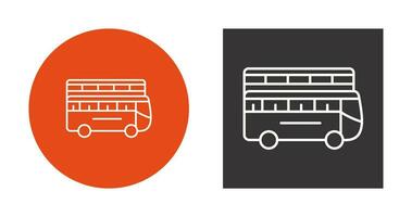 Double Bus Vector Icon