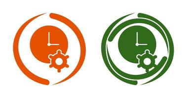 Unique Time Optimization Vector Icon