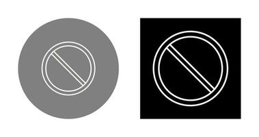 Prohibited Vector Icon