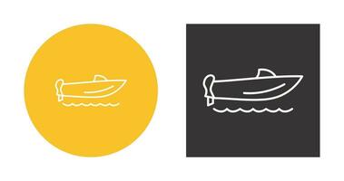 Speed Boat Vector Icon