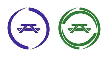 Picnic of Table Vector Icon