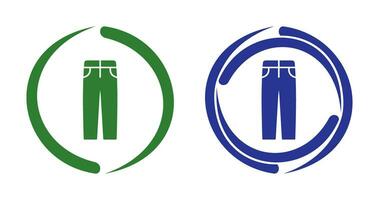 Men's Pants Vector Icon