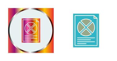 Pie Chart Vector Icon