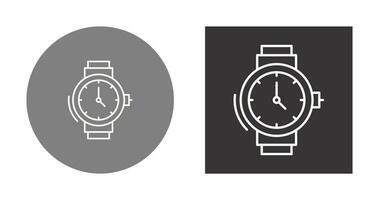 icono de vector de reloj de pulsera