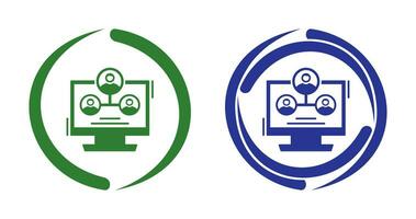 Hierarchy Structure Vector Icon