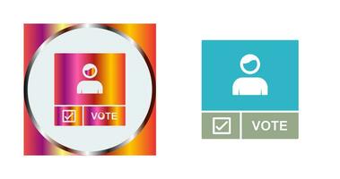 Candidate Banner Vector Icon