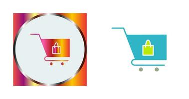 Unique Cart Vector Icon